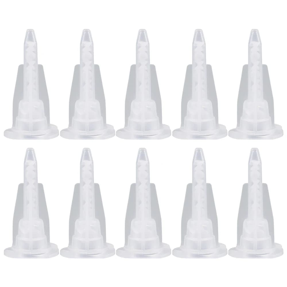 50pcs Epoxy Adhesive Mixing Nozzle Tip MA3.0-8S Static Mixing Tube Resin Mixer for AB Adhesive Gun (1:1/1:2Ratio)