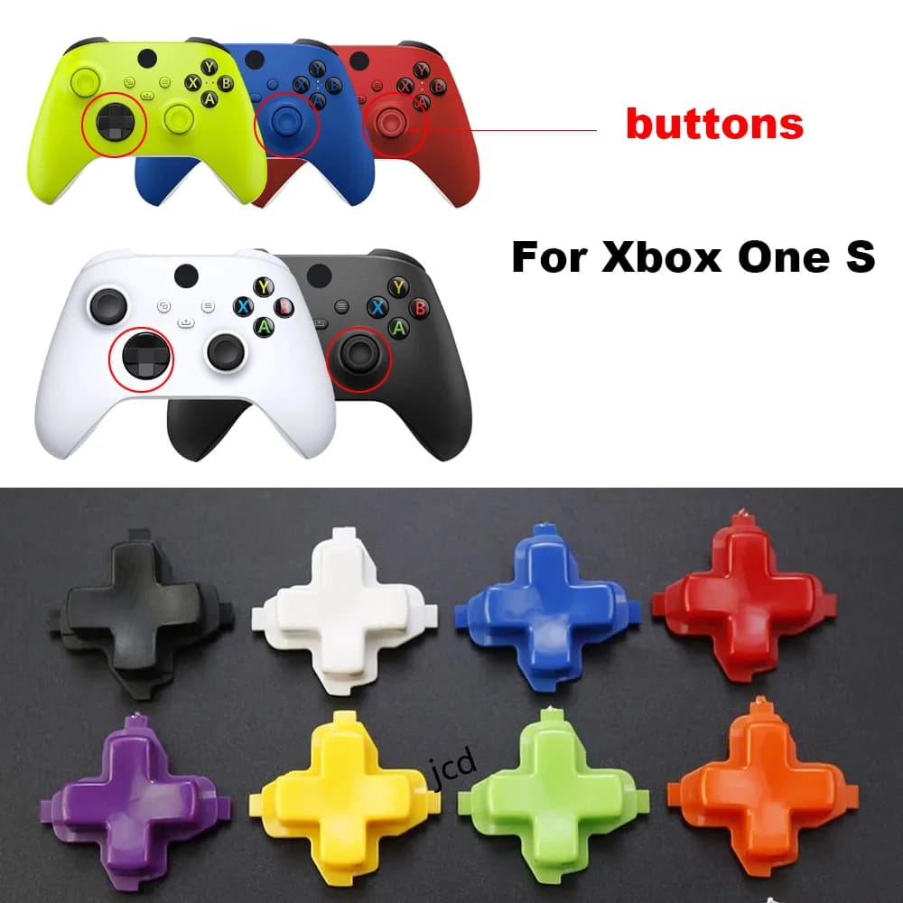1pc sostituzione Dpad D Pad pulsante di plastica tasto di direzione pulsanti incrociati per XBOX ONE s Slim Controller accessori di gioco
