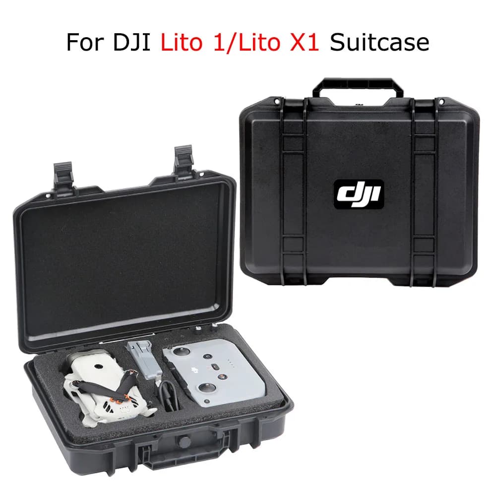 Custodia da trasporto portatile per DJI Lito 1, borsa protettiva antideflagrante per telecomando, batteria e accessori DJI Lito X1