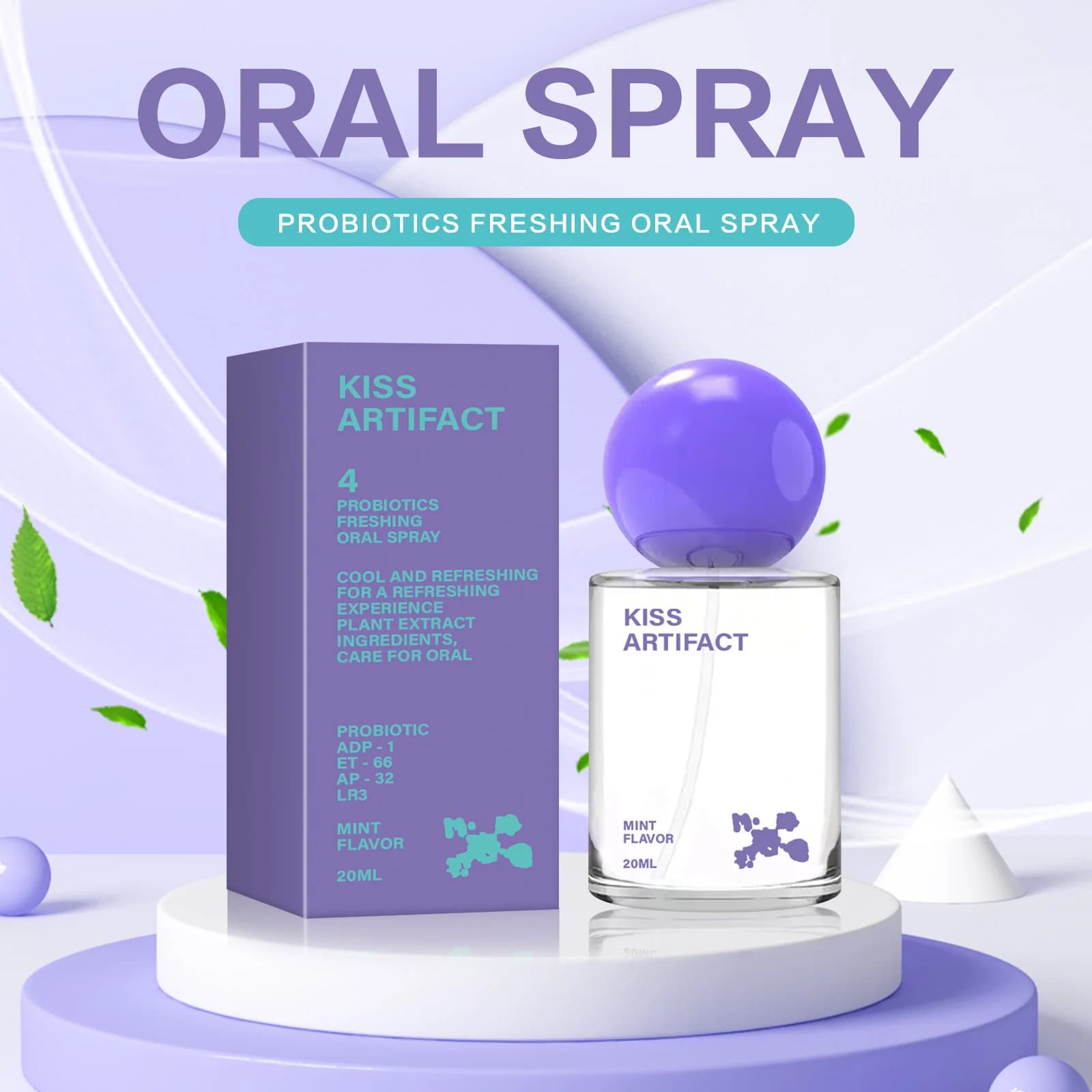 Unisex 20ml fresh breath spray Deodorant for portable breath spray mouth cleanser ready for oral hygiene