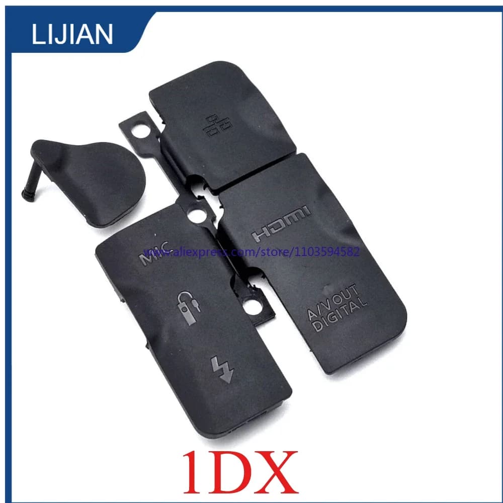 NUOVA interfaccia porta di espansione Coperchio USB Porta HDMI MIC Coperchio in gomma per parte di riparazione della fotocamera Canon EOS 1DX