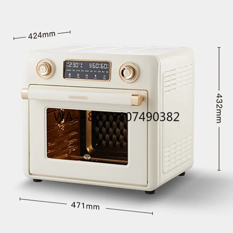 Forno a Convezione da 40L, Controllo Digitale, Friggitrice ad Aria Calda Senza Olio, Attrezzatura da Cucina a Risparmio Energetico
