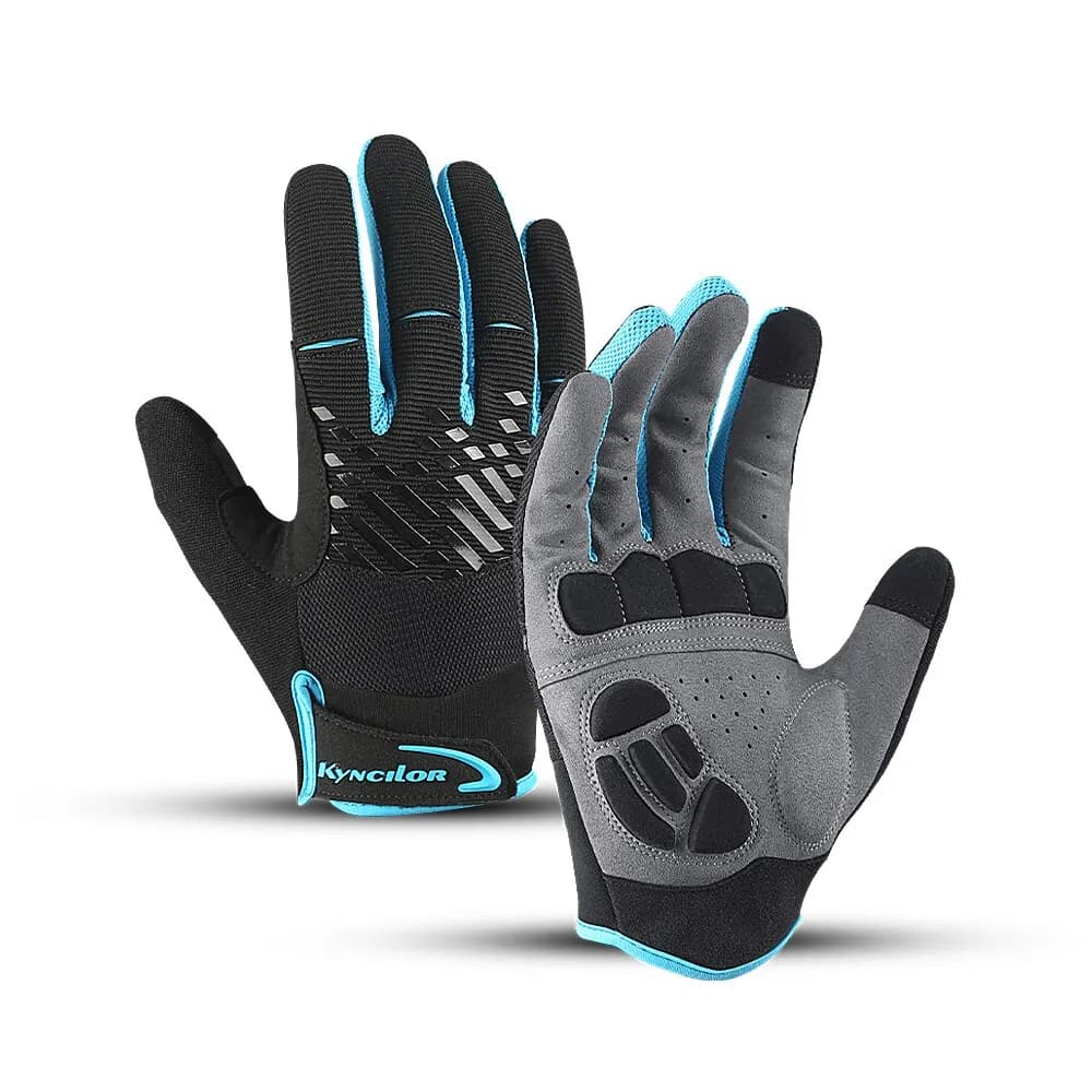 MTB Outdoor Cycling Gloves, Touchscreen, Breathable, Anti-sweeping, Anti-sweeping, Moto, Hiking and Mountaineering