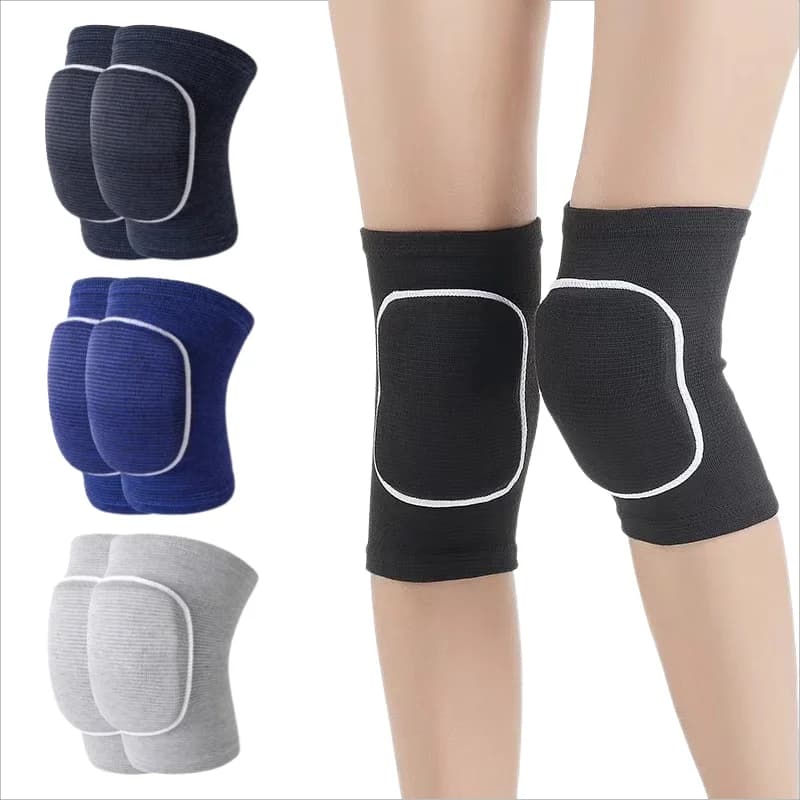 1 paio di ginocchiere sportive da ballo per uomo donna bambino ginocchia bretelle protettive danza yoga pallavolo calcio corsa ciclismo tennis