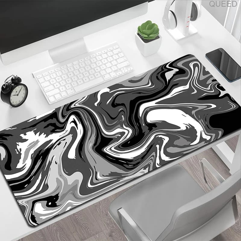 Strata Liquid 900x400 Mouse Pad Computer Portatile Anime Tastiera Mouse Zerbino XXL Grande Mousepad Tastiere Giocatori Decoracion Tappetino da scrivania