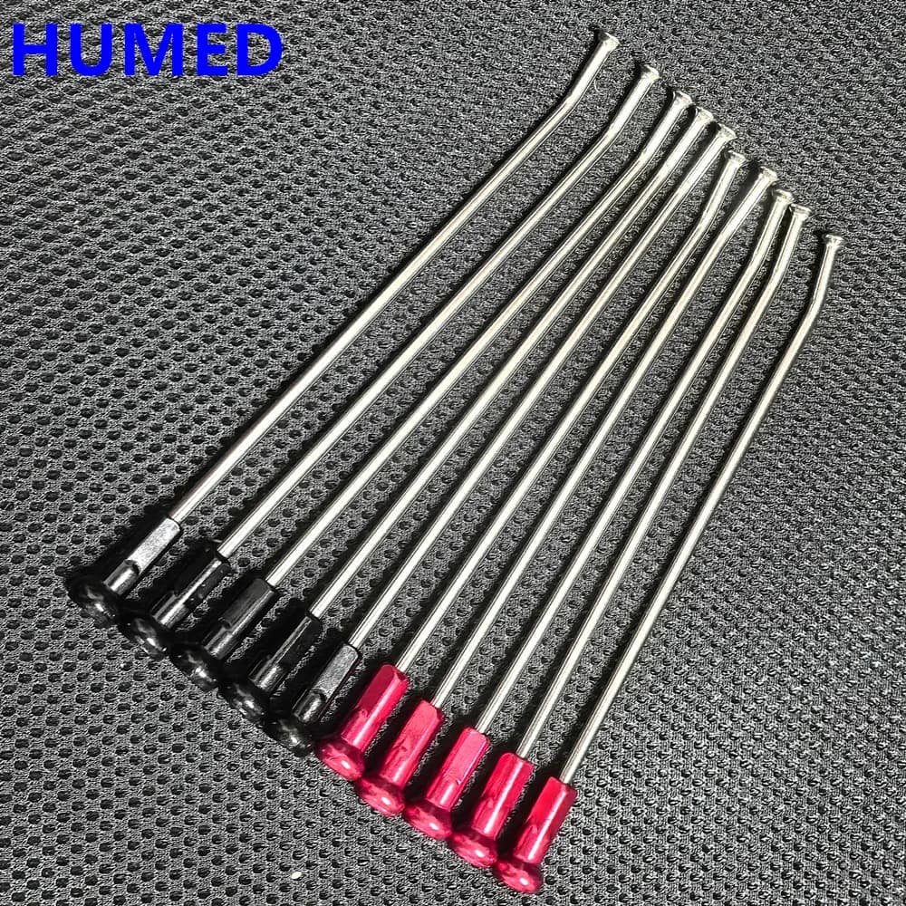 Raggi per ruote per moto fuoristrada personalizzati 9G diametro 3,5 mm Acciaio inossidabile 304 Per filo di acciaio per ruote per motociclette E-bike
