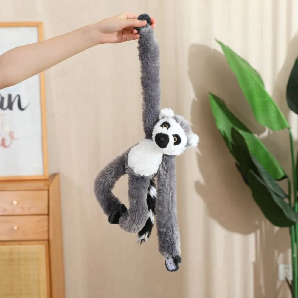 50/70CM Long Arm Monkey Suspension Plush Toy Simulated Parent-child Stuffed Animal Doll Soft Plush Cute Sloth Plush Doll