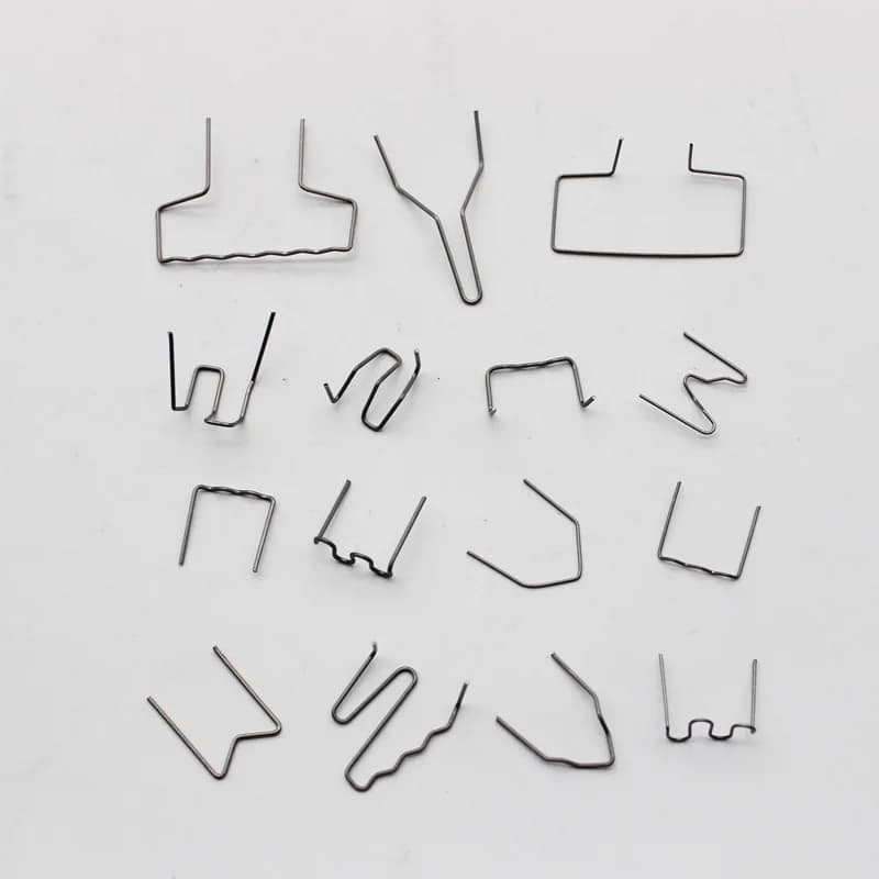 Punti metallici a caldo per saldatura di plastica in acciaio inossidabile per strumenti di saldatura automobilistica per saldatore di riparazione paraurti auto