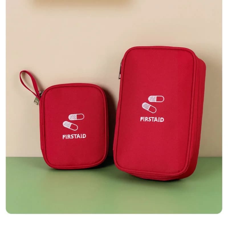 Kit di Pronto Soccorso Portatile per Campeggio, Viaggi e Emergenze, Borsa Medica per Casa e Sopravvivenza