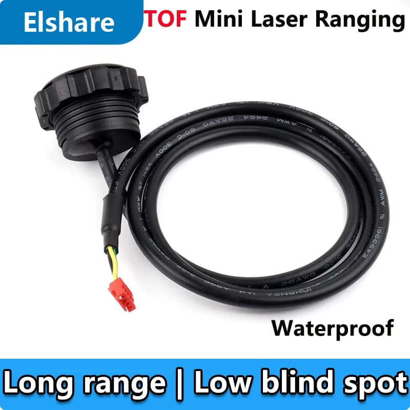 Mini TOF Time-of-Flight Laser Ranging Radar Sensor Compatible RS485 with Arduino Raspberry Pi ESP32 and Pico Long Range