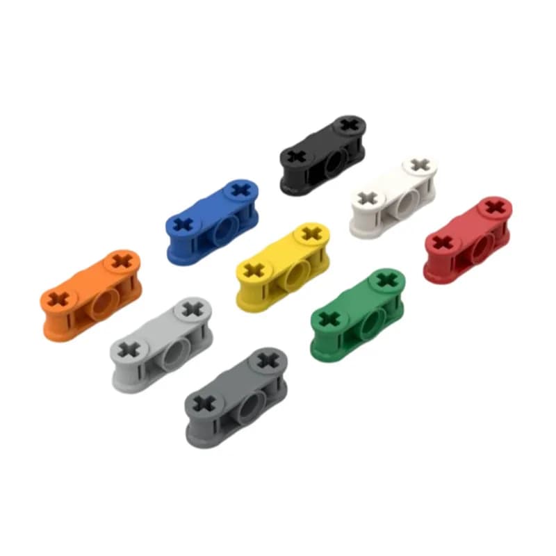 25PCS MOC compatible 32184 orthogonal dual axis hole coupling high-tech building block parts DIY children's puzzle toys