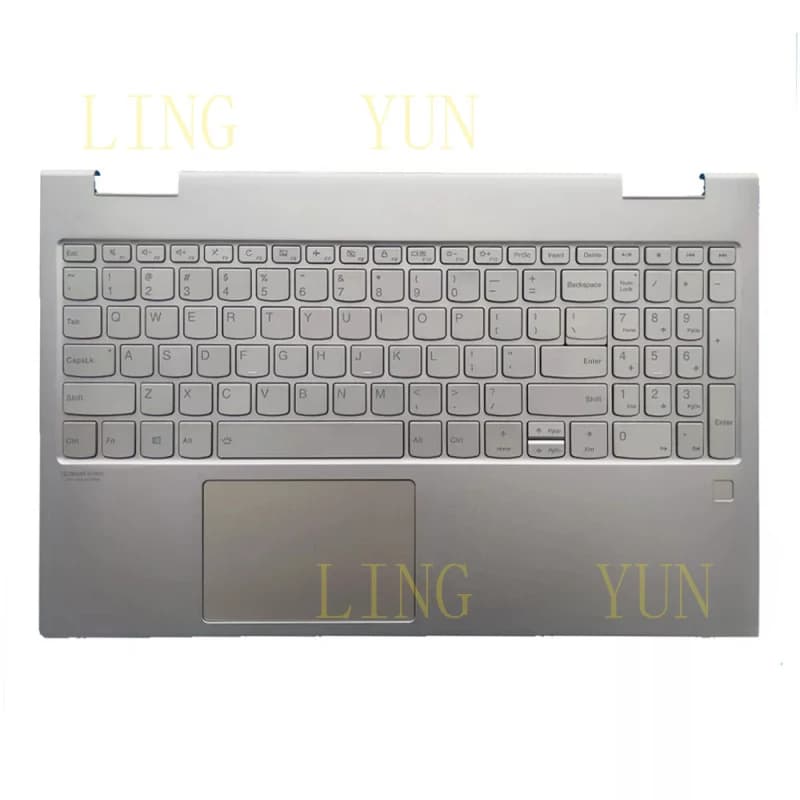 Z For Lenovo Yoga C740-15IML Palmrest W/ Backlit Keyboard Touchpad 5CB0U43851