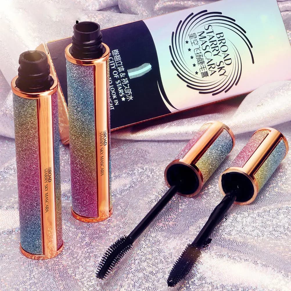 4D Mascara for Women, Moisturizing and Incurring, Waterproof, Suction Resistant and Waxing, Extensive Eyelash Ideal for Weddings and Cosplay