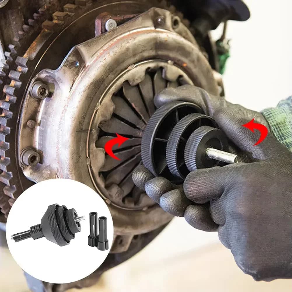 Universal tool for alignment of auto clutch centering, plastic, disassembly repair, start machine correction, weight control kit