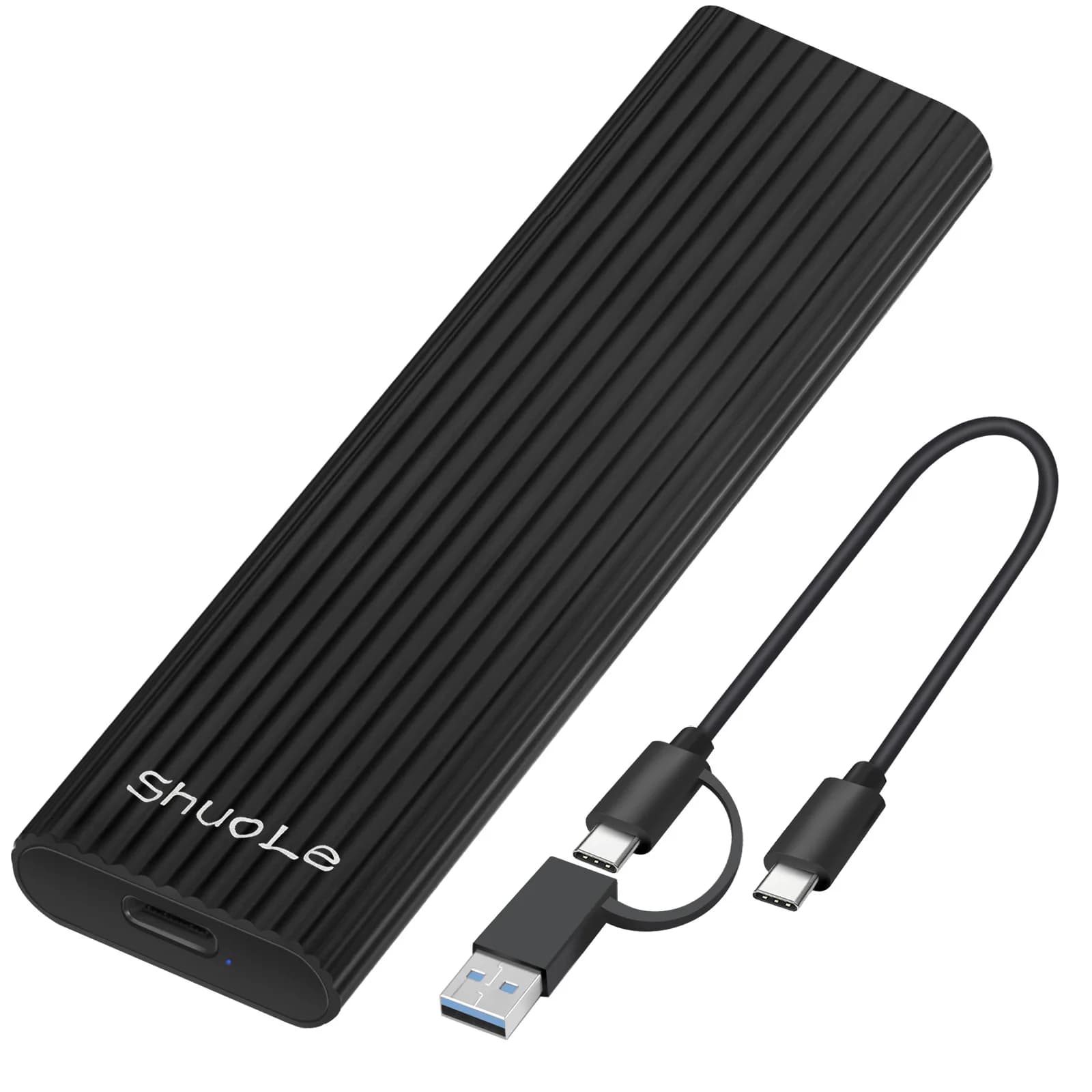 Custodia SSD M.2 NVME PCIe con custodia esterna USB tipo C da 10 Gbps per SSD PCI-E M2 - Supporto SSD