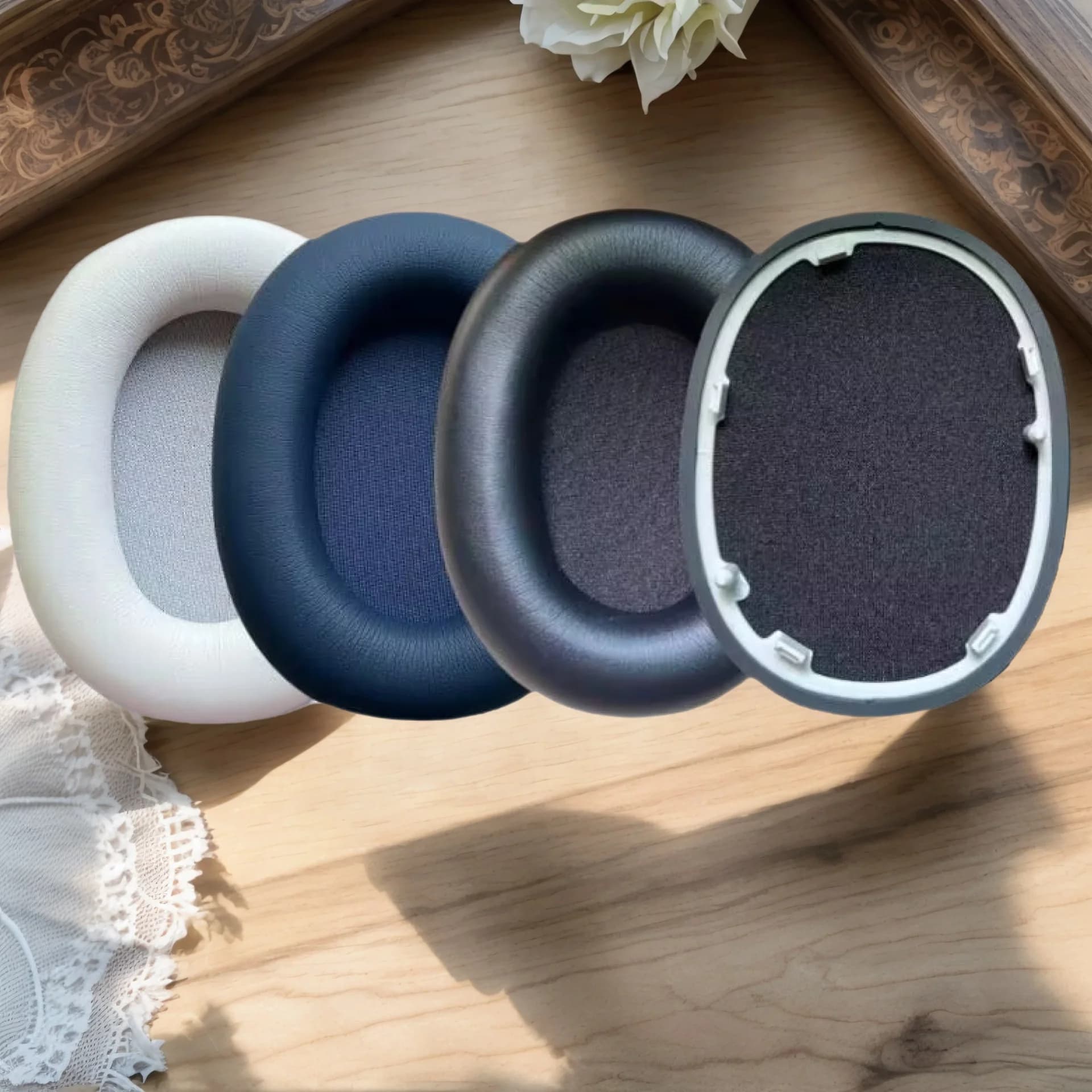 1000XM6 Cuscinetti di ricambio per Sony WH-1000XM6 Cuffie senza fili Memory Foam Cuscini auricolari Copertura WH1000XM6 Earpad