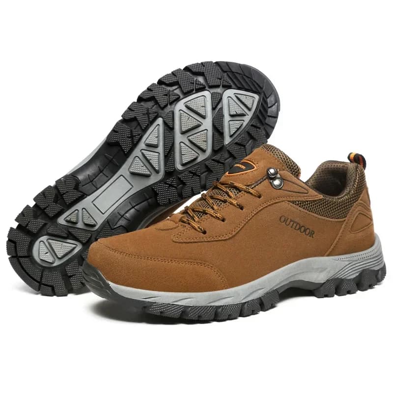 Scarpe da trekking da uomo Scarpe in pelle scamosciata per uomo Calzature da passeggio per esterni Arrampicata Caccia Sneakers maschili Nuovi stivaletti Taglia 49