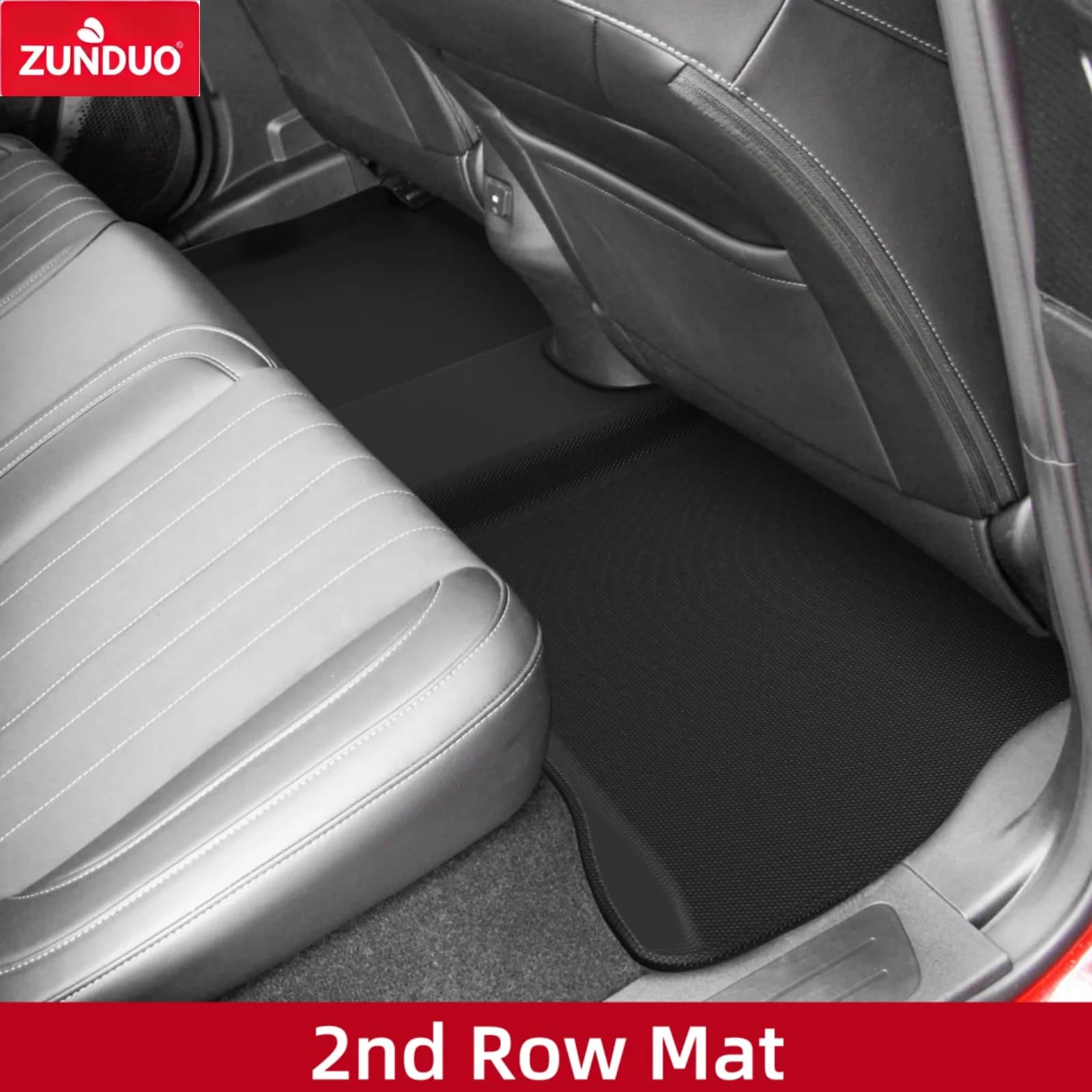 ZUNDUO Right Drive for ORA Good Cat / GT 2021‑2025 EV TPE Car All-Weather Floor Mats Cargo Trunk Pad Foot Mat Accessories BLACK