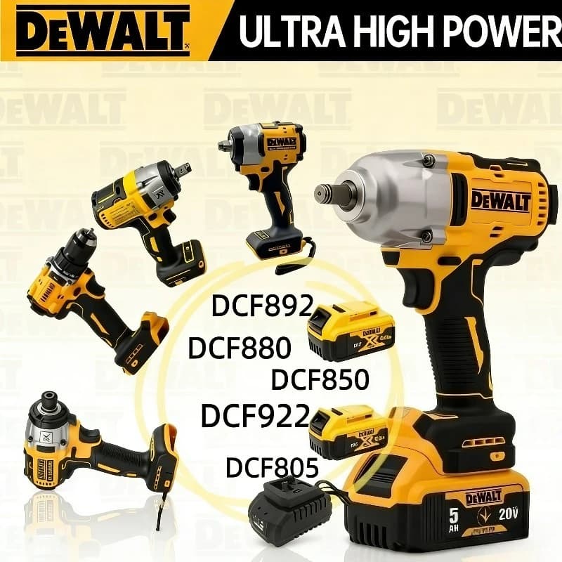 Utensili Elettrici Portatili Multifunzione DeWalt: Trapano Elettrico Brushless Senza Fili, DCF850, Avvitatore Elettrico, DCF892, DCF880, DCF922