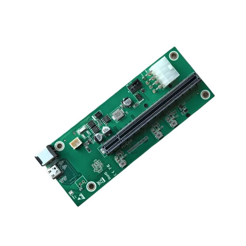 USB4 PCIe X16 Expansion Chassis External Expansion Dock For Laptop FPGA Sound Card Data Acquisition Card