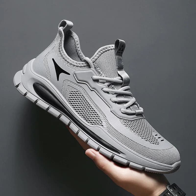 Scarpe da ginnastica da uomo Scarpe casual in rete Scarpe da uomo stringate Scarpe vulcanizzate leggere Scarpe da ginnastica da passeggio Zapatillas Hombre