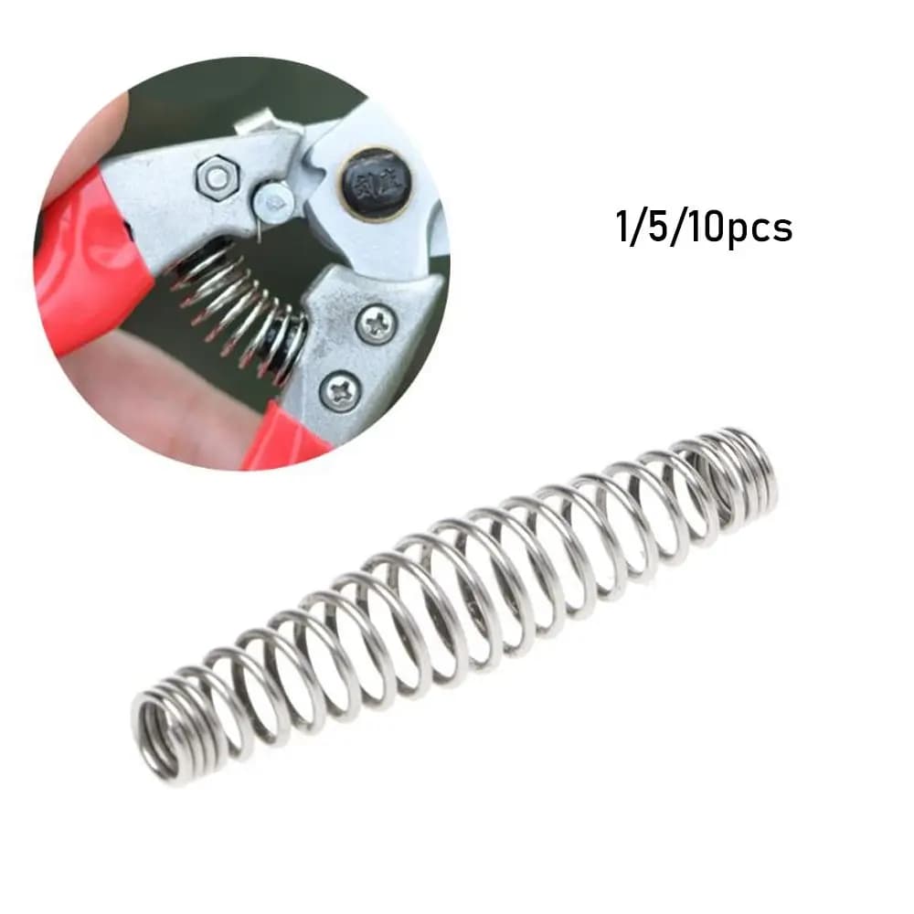 1/5/10pcs New Hand Tools Parts Quality Steel Scissors Accessory Garden Pruning Tool Compression Spring Gardening Springs