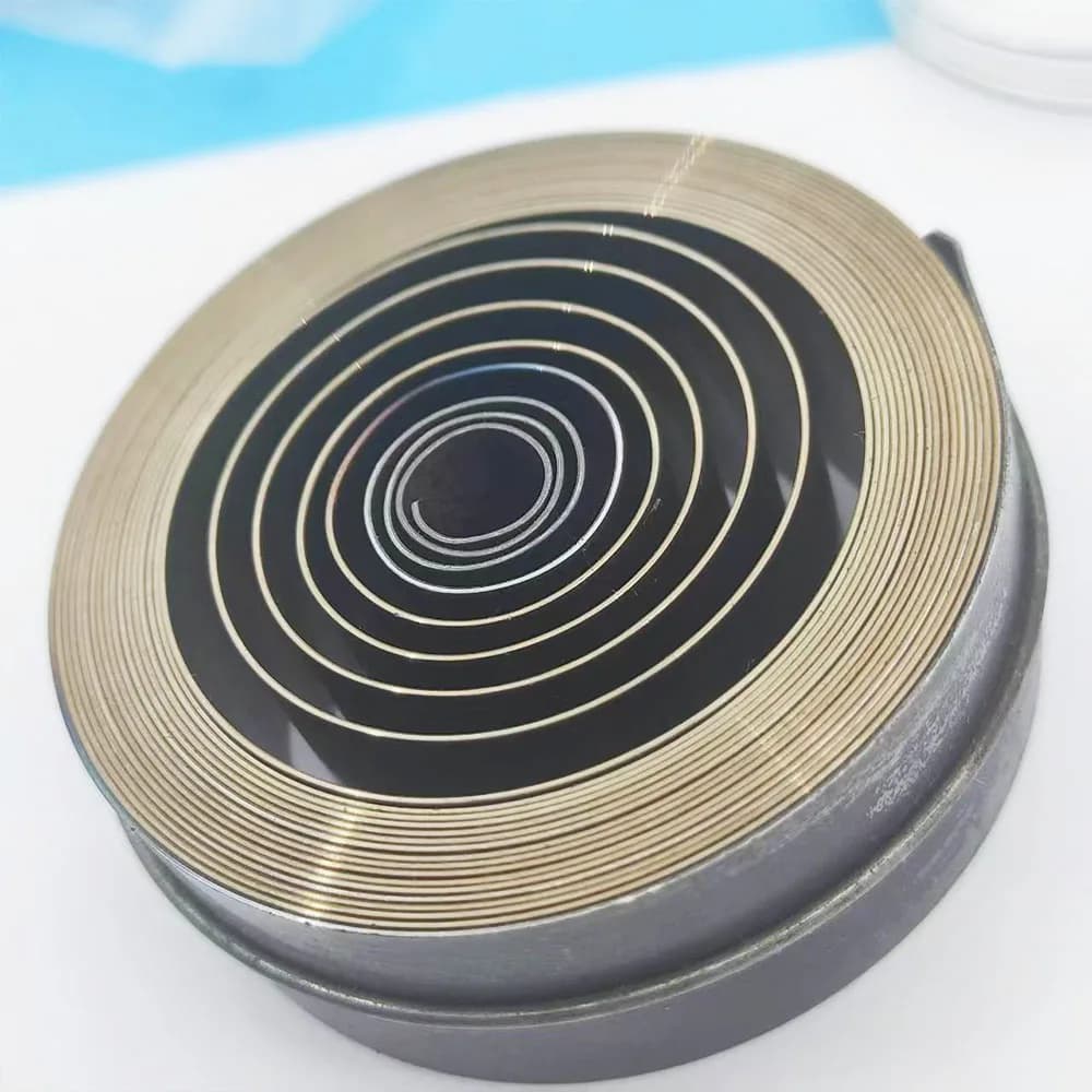 Mechanical watch, wall clock, 31-day main spring, wooden watch accessories, main spring, home accessories, main spring