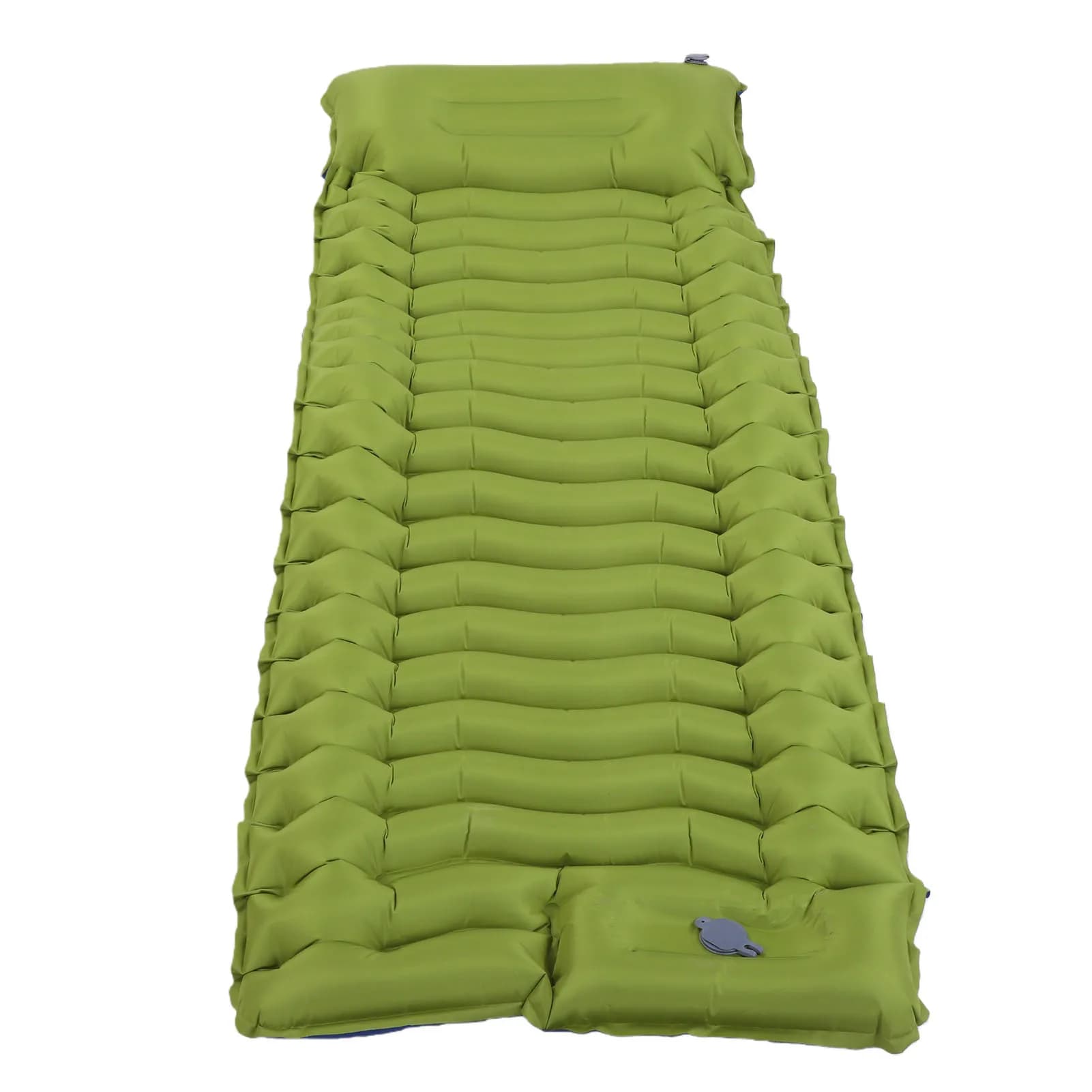 Camping Sleeping Pad with Built in Pillow Foot Pump TPU Thick Self Inflating Sleeping Pad for Hiking Backpacking
