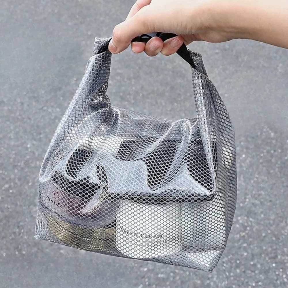 Waterproof Storage Bag, Fitness Clothing, Swimming Bathroom, Large Capacity Drawstring, Outdoor Toiletries Bag