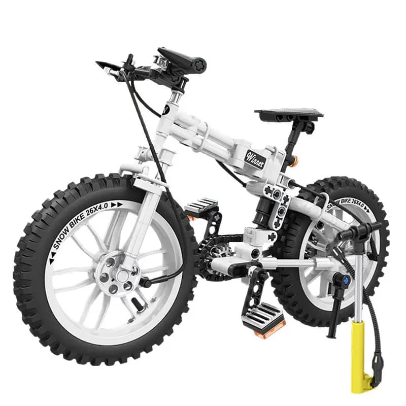 246PCS bicicletta mountain bike modello di blocco tecnologia assemblaggio giocattoli educativi per bambini regali di festa