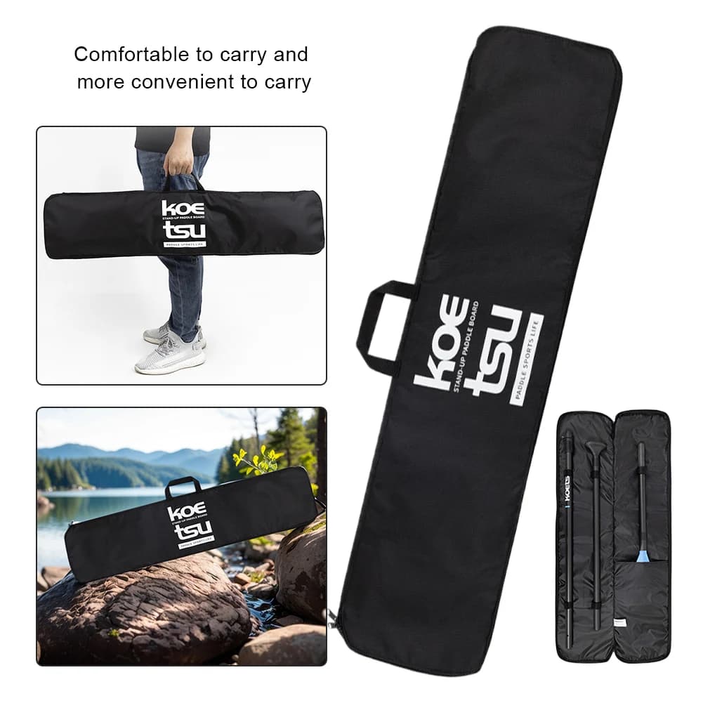 Board Bag Kayaking Paddle Transportation and Storage Bag with Carry Handle Portable Storage Bag Canoe Paddles Organizer