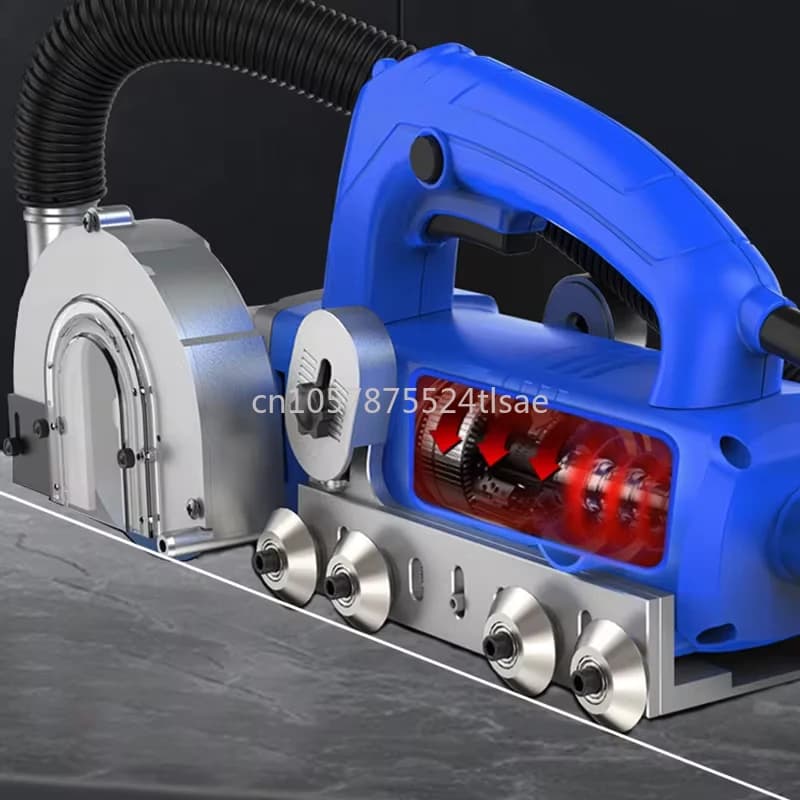 Pulitore per giunti elettrico 1200W/850W Strumento per la costruzione di giunti Strumento per scanalatura per pulitore di giunti per piastrelle senza polvere