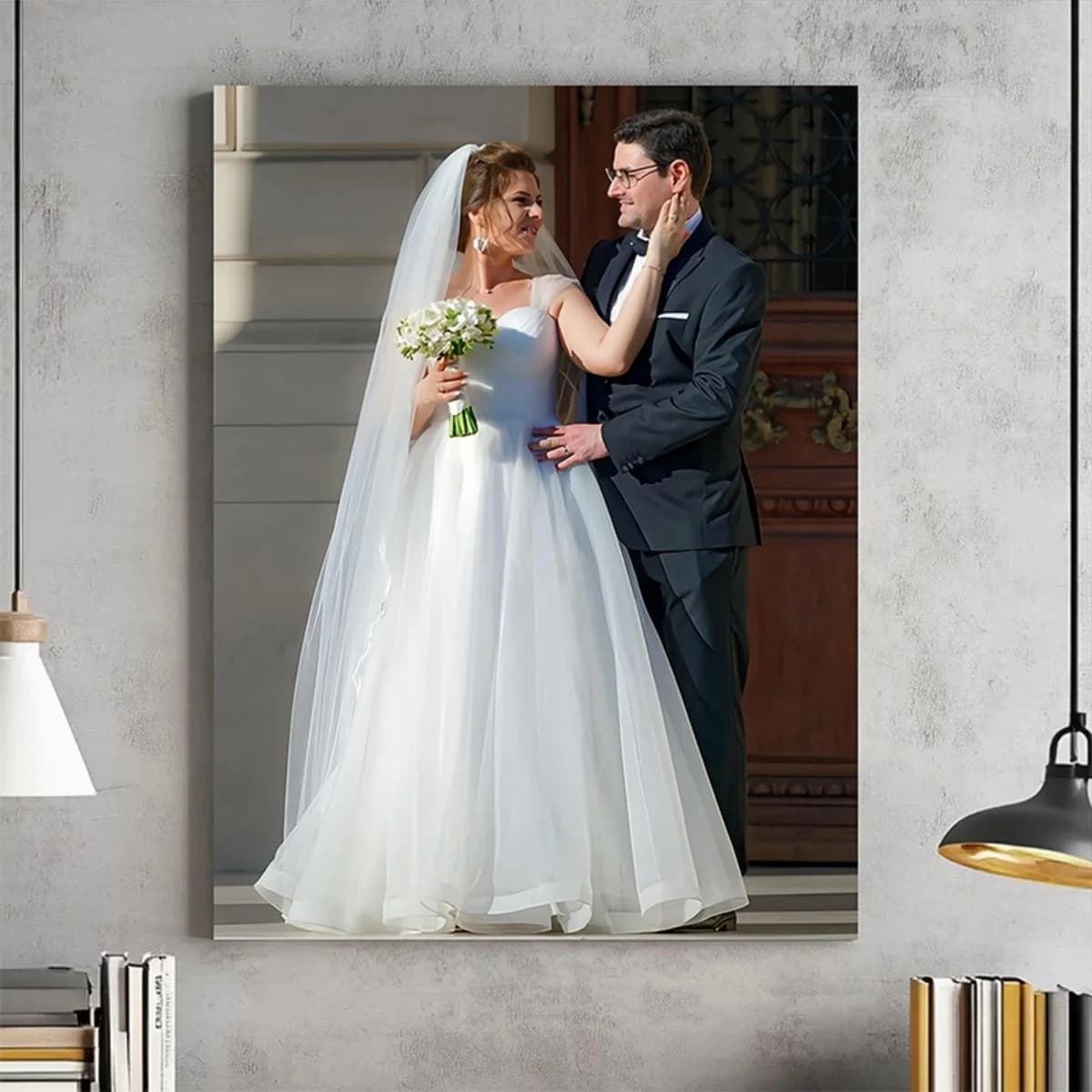 Custom 2D Photo Canvas Print – Use your own images; perfect for home decor. Upload your photo—ideal for decorating any room.