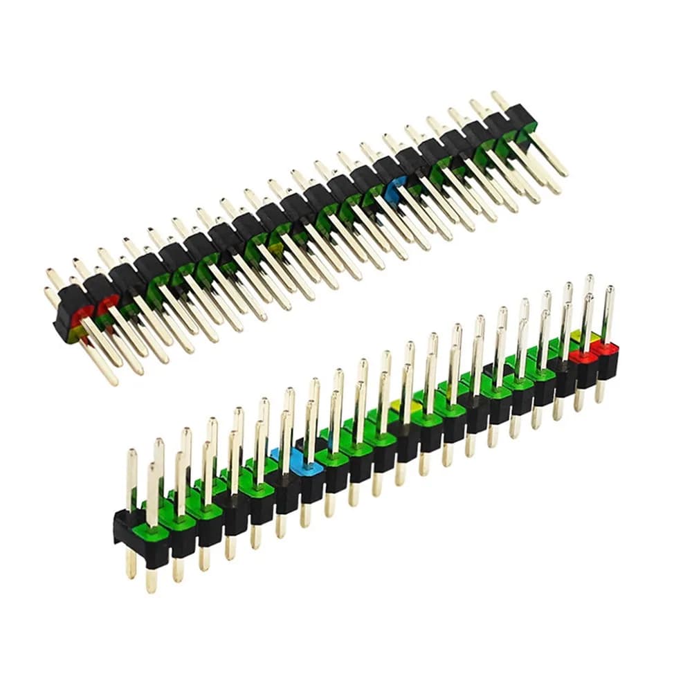 Connettore a 20 pin per scheda di sviluppo, passo 2,54 mm, compatibile con Raspberry Pi Zero/Raspberry Pi Zero W/Raspberry Pi 2 W
