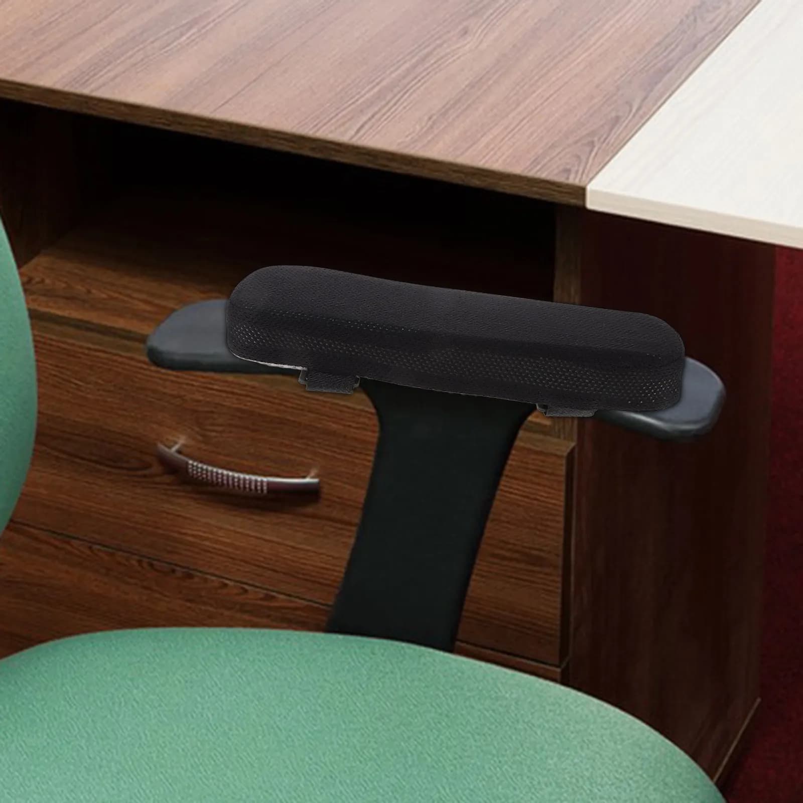 Cuscinetti per braccioli in memory foam e gel per sedia da ufficio, scrivania da gaming, supporto universale per gomiti, copri braccioli per sedia