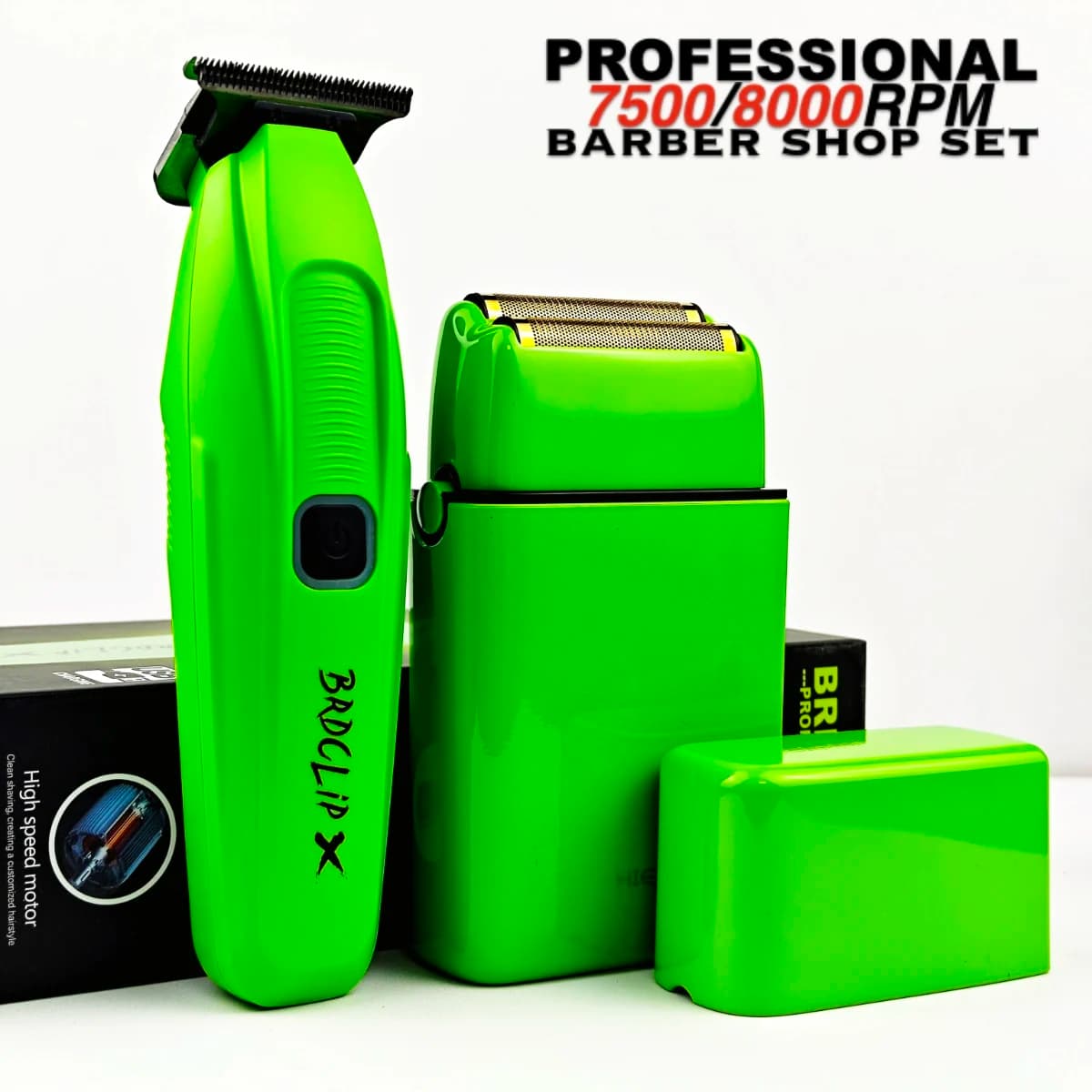 Electric haircut 7500 rpm Haircut cutter DLC Electric shaver 8000 rpm Professional barber set Man cutter