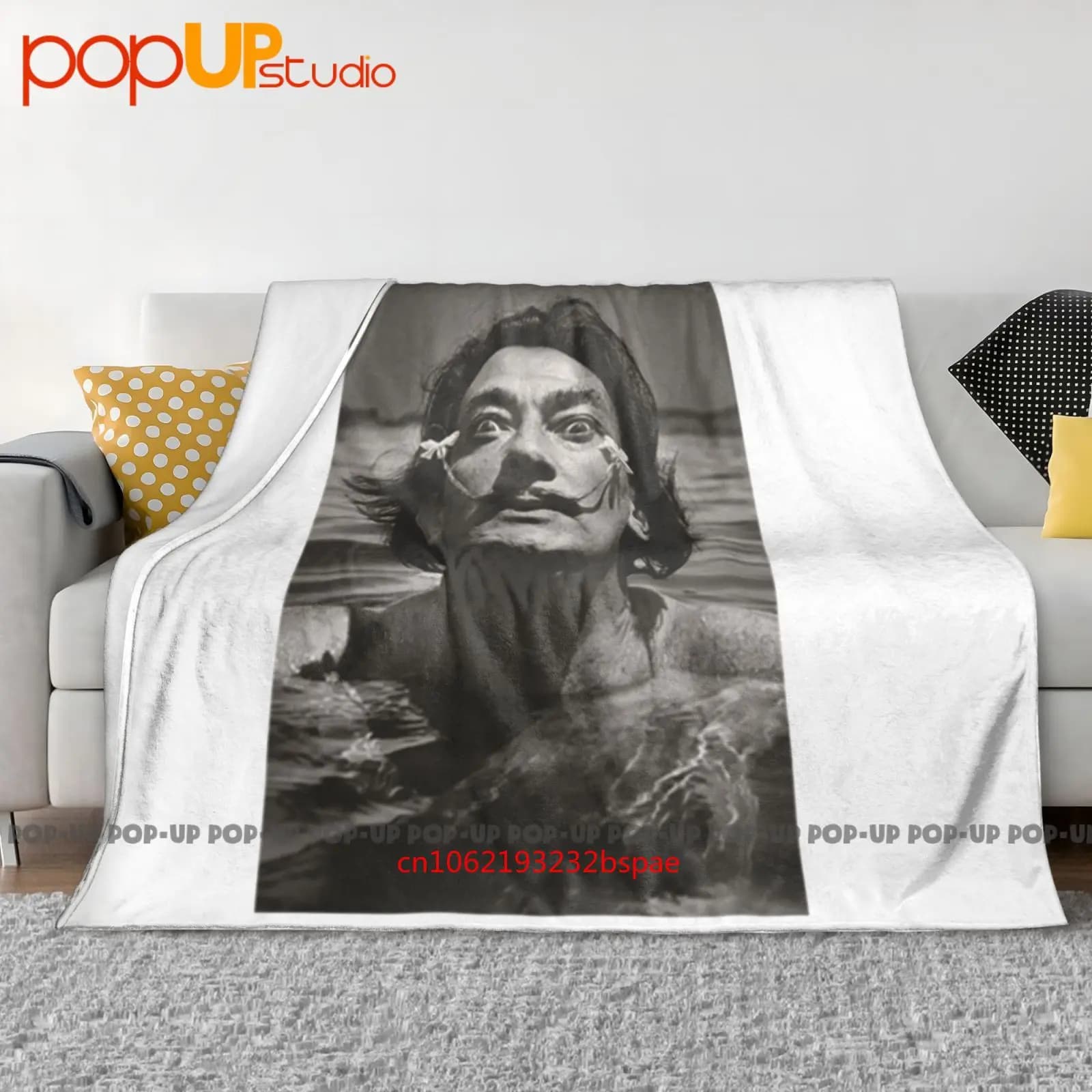 Maglia Salvador Dali Pittore Artista Genio Spagna Coperta ultra morbida Trapunta Copridivano invernale Copriletto