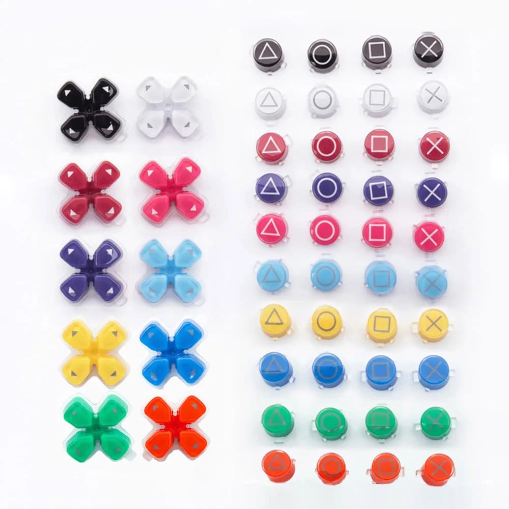D-pad Move Action Cross Dpad Chiave ABXY Set di pulsanti Parte di riparazione di ricambio per Sony Dualsense 5 PS5 Controller Gamepad Accessori
