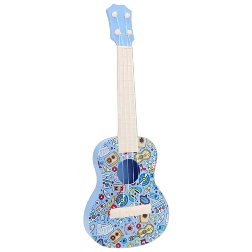 Ukulele a 4 Corde Simulato con Manopole Regolabili, Chitarra per Bambini a Forma di Animale, Strumento Musicale Durevole per Principianti