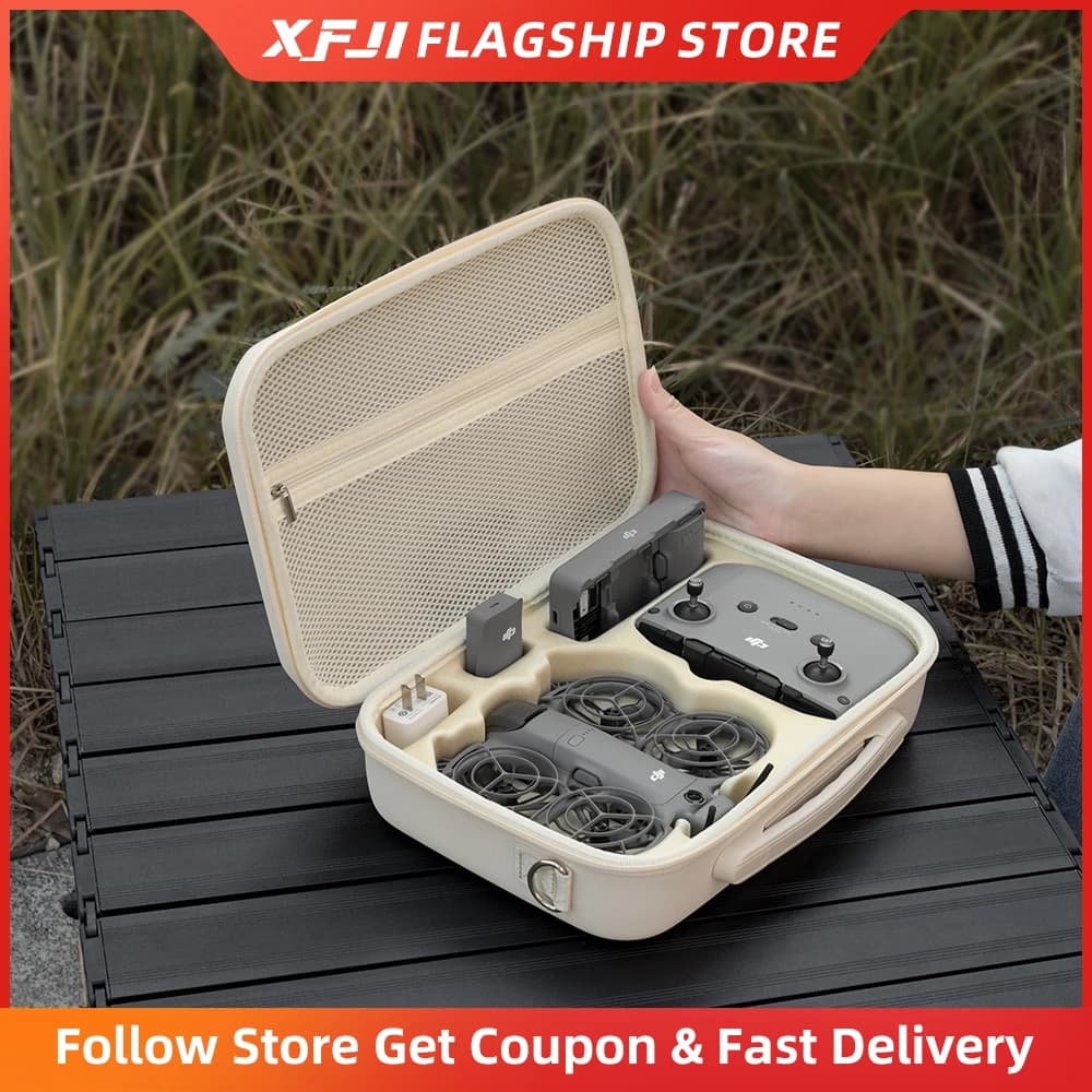 Storage Bag for DJI Neo 2 Fly More Combo Portable Handbag Outdoor Travel Carrying Case RC-N3 Controller Case Drone Accessories
