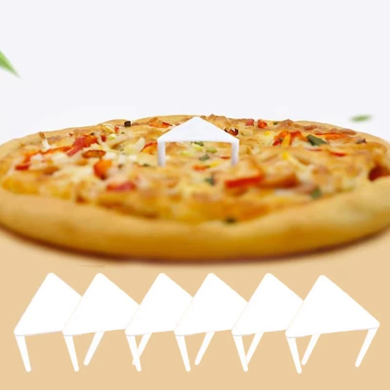 100Pcs Plastic Pizza Saver Stands Fixing Rack Pizza Holder Pizza Packing Tripod Plastic Tripod Stack Hotsale