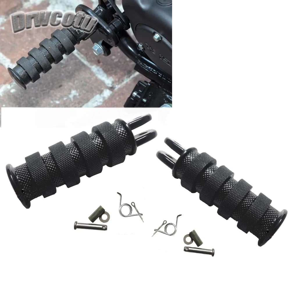 Anteriore Posteriore Sinistra/Destra Pedale Staffa Poggiapiedi Poggiapiedi Pedane Accessori Moto Per KEEWAY K Light 125 K Light 202 QJ200