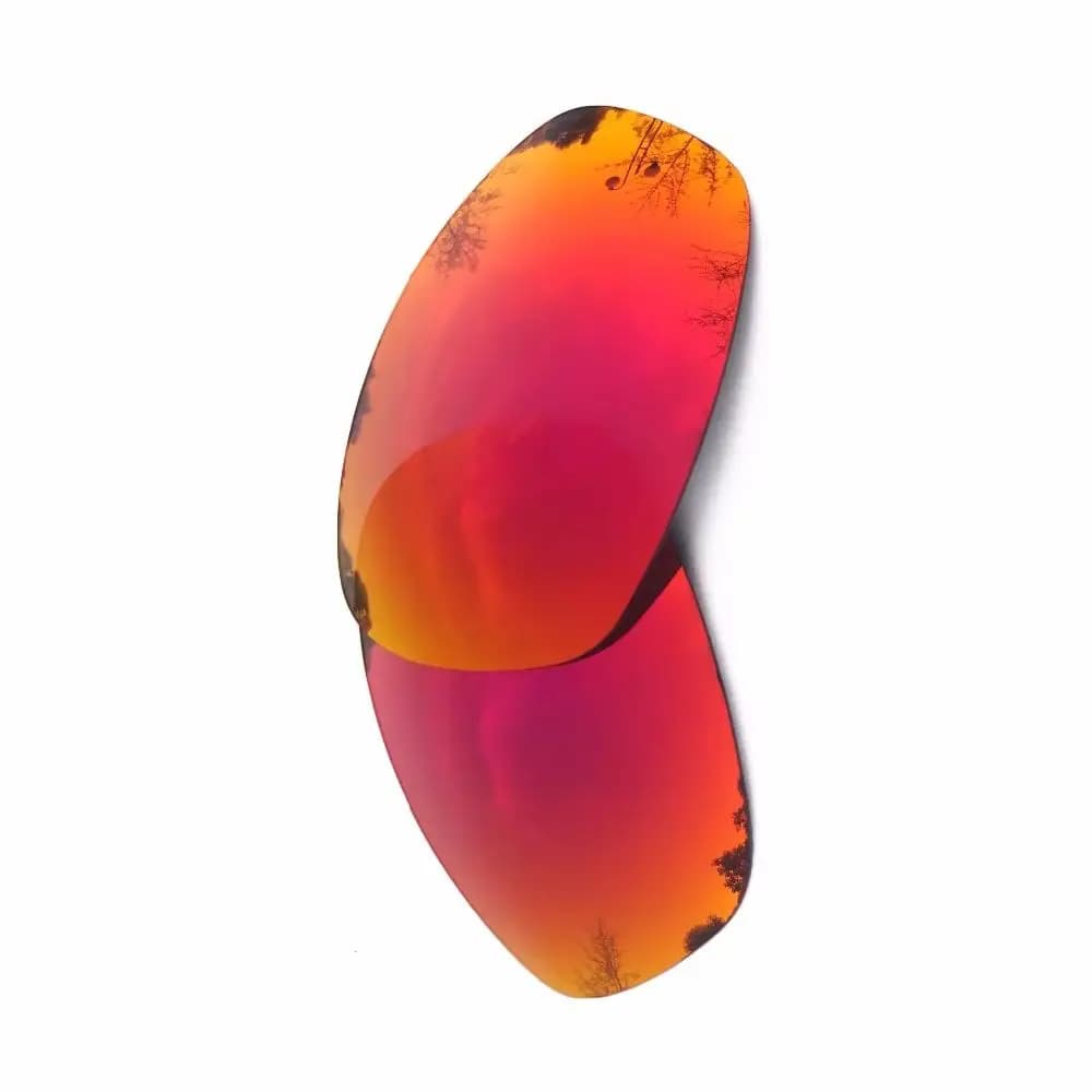 Lenti di ricambio polarizzate a specchio Midnight Sun per occhiali da sole Oakley Split Jacket con montatura 100% UVA e UVB