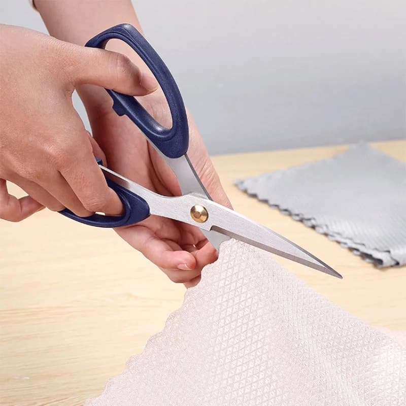 Forbici multiuso affilate per uso domestico resistenti in acciaio inossidabile Forbici da taglio per carta da cucire per cucina artistica per studenti