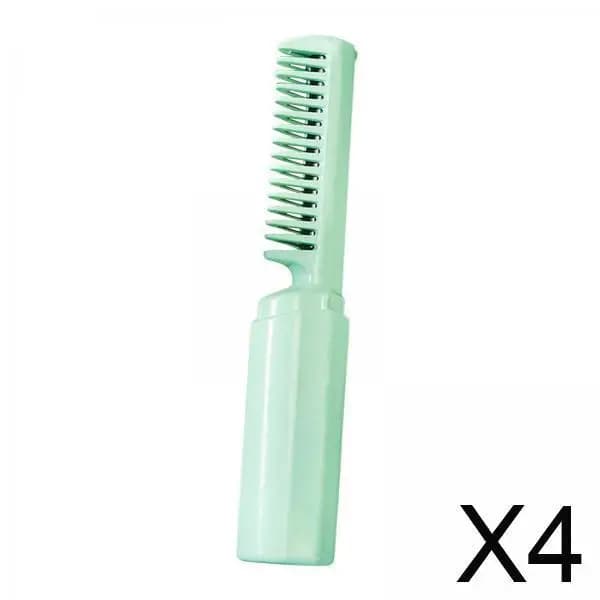 Rechargeable USB Anti-Cooking Brush with Ceramic Plate for Styling Daily and Salon