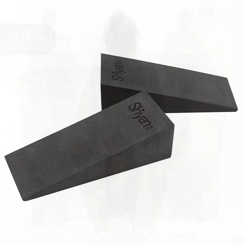 Shi Yan EVA Yoga Assisted Squat Cuscino per sollevamento pesi Tendine Piastra inclinata Coppia nera