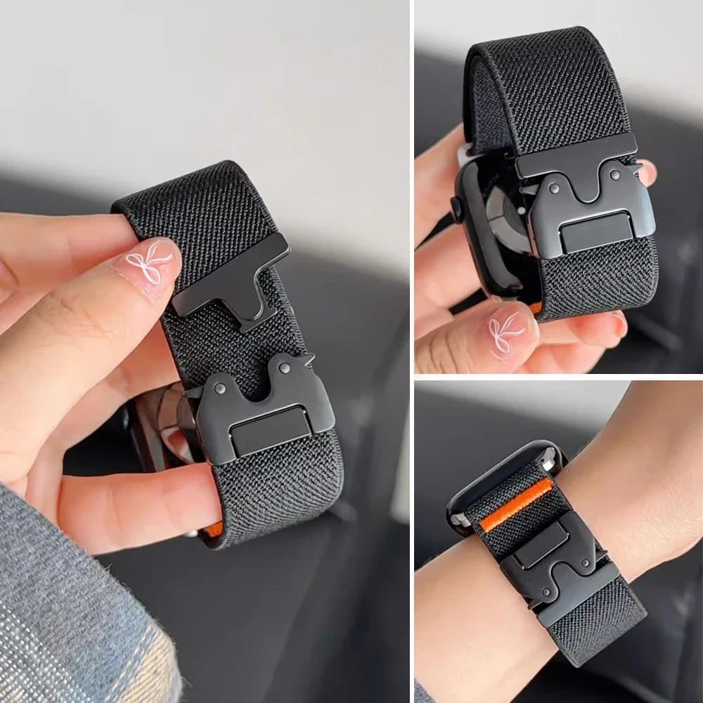 Paracord bracelets for Apple Watch Ultra 2, 49mm 45mm 46mm 44mm 40mm 41mm for iWatch Series 10 8 7 6 SE