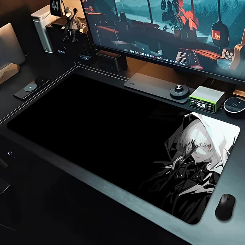 New Hot Anime Mouse Pad Gaming E-Sports Laptop Keyboard Expansion Pads XXL 90x40cm Desk Mats Tokyo Ghoul Kaneki Ken MousePads
