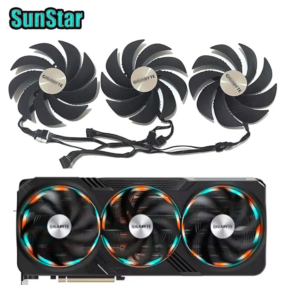 NUOVO Originale RTX4080 RTX4090 105 MILLIMETRI Sostituzione Della Scheda Video Ventola Di Raffreddamento Per Gigabyte Geforce RTX 4090 RTX 4080 Gaming OC GPU ventola