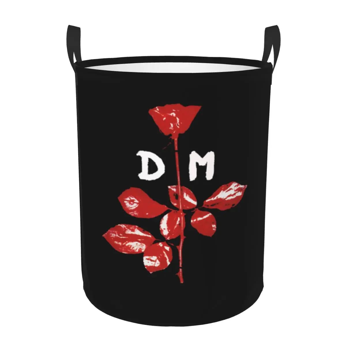Custom Electronic Rock Depeche Cool Mode folding basket for clothes toys Organizer storage containers